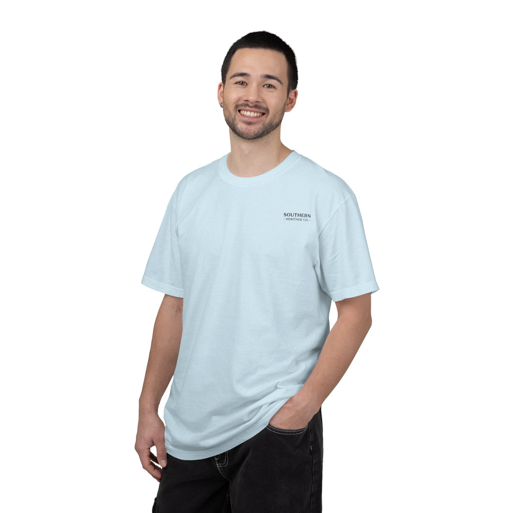 Southern Heritage Co. “Fireworks and dog” T-shirt