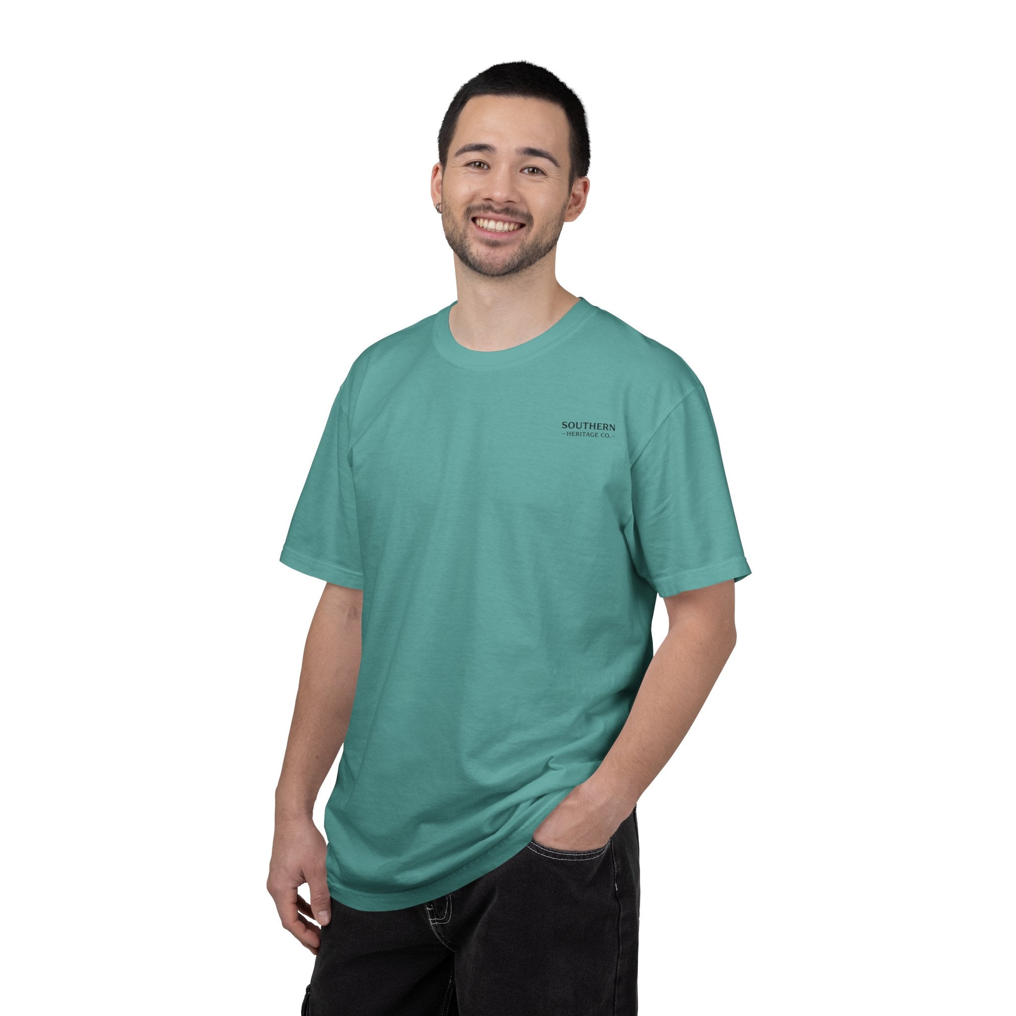 Southern Heritage Co. “Fireworks and dog” T-shirt